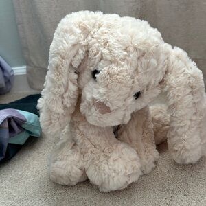 Plush Cream Bunny